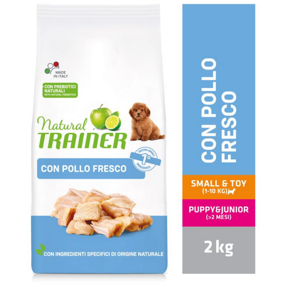 Cane - Puppy&Junior Small&Toy 2kg Natural Trainer