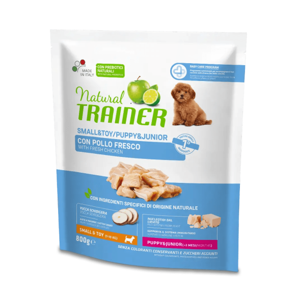 Cane - Puppy&Junior Small&Toy 800gr Natural Trainer