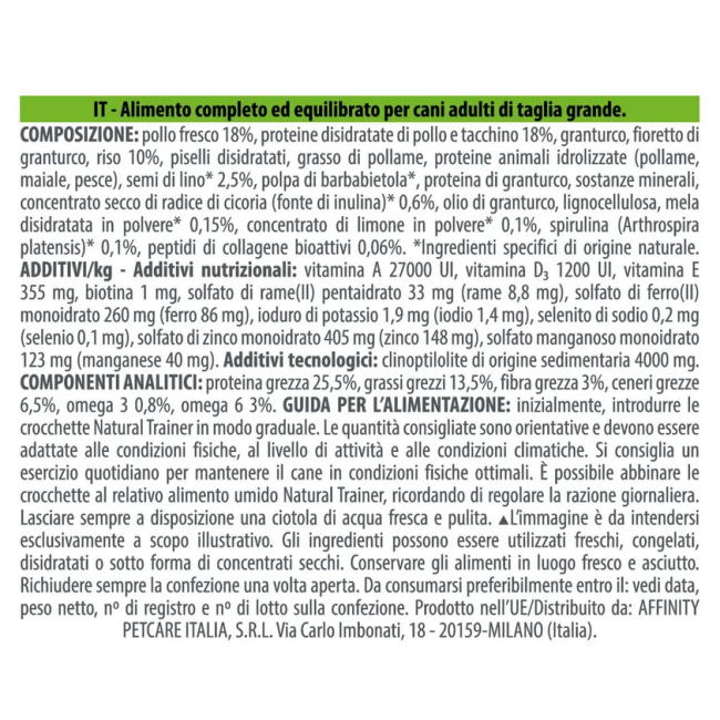 Natural Trainer Adult Maxi 12kg...