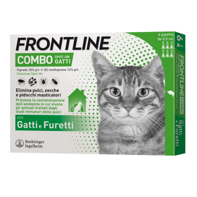 Frontline Combo Spot-on Gatti 6pz