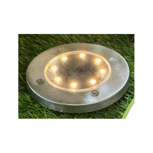 Segnapasso GIOVE Luce Calda con pannello solare GIOCOPLAST