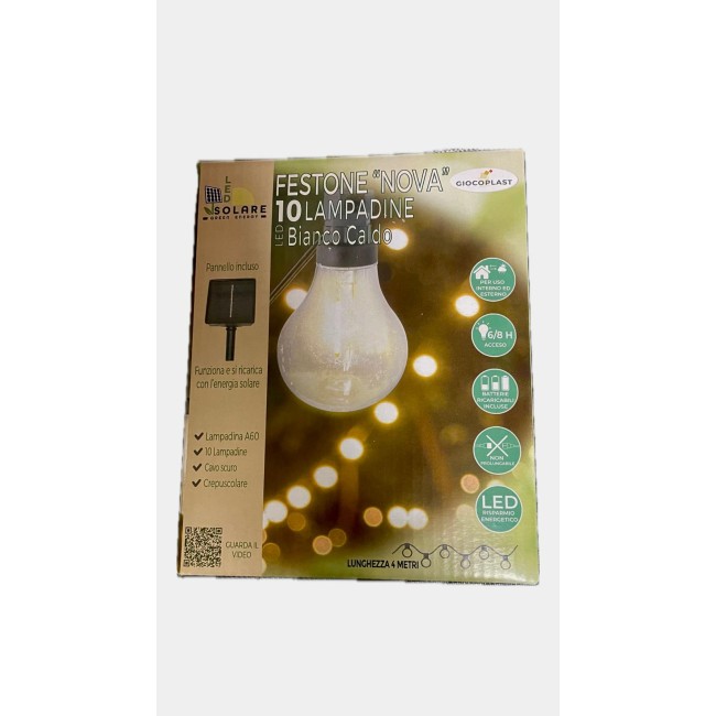 10 Lampadine a Led Bianco Caldo con...