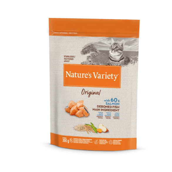 Gatto - Nature's Variety Origin 300gr Adult Sterilized Salmone