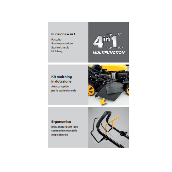 Rasaerba a Scoppio PM 5170 SHW-H Mowox