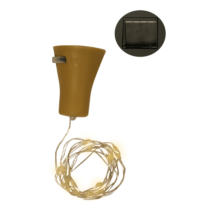 Tappo 20 gocce led con Pannello...