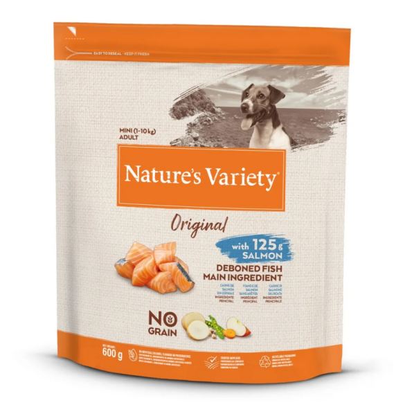Cane - Nature's Variety Original 600gr Adult Mini Salmone
