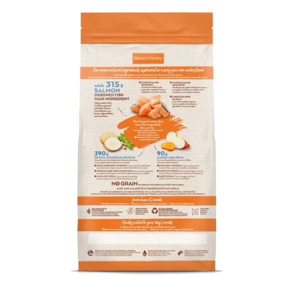 Cane - Nature's Variety Original 1,5Kg Adult Mini Salmone