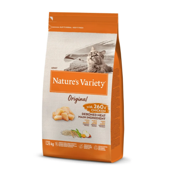 Gatto - Nature's Variety Original 1,25Kg Pollo