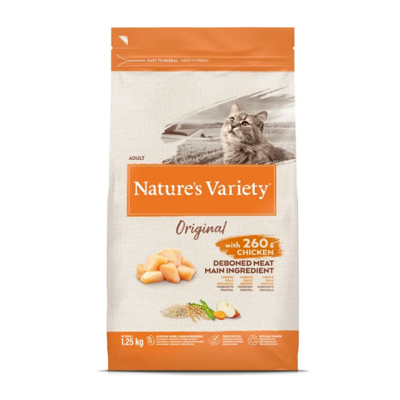 Gatto - Nature's Variety Original 1,25Kg Pollo