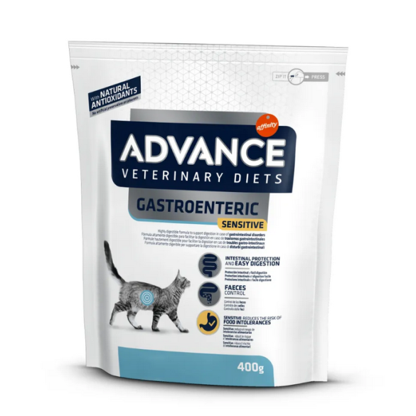 Gatto - Crocchette Advance 400gr Gastro Sensitive