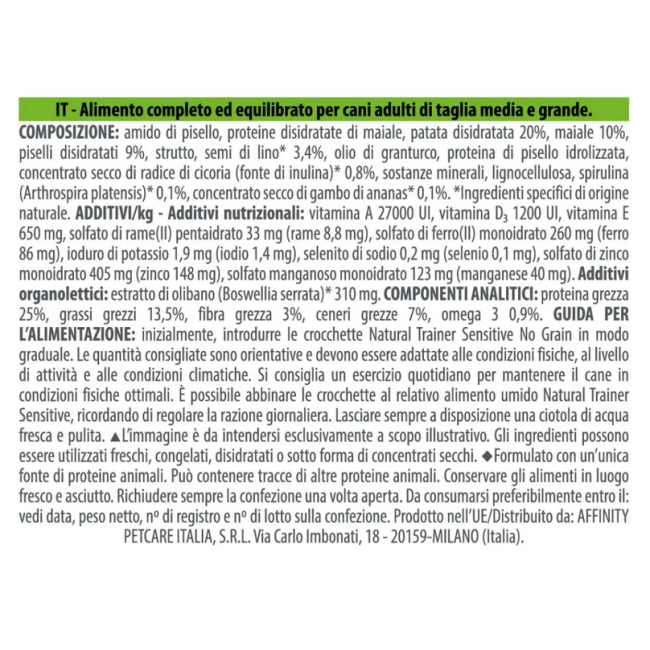 Cane - Natural Trainer Sensitive...