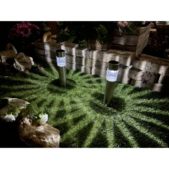 Segnapasso Paletto Elio con pannello solare GIOCOPLAST