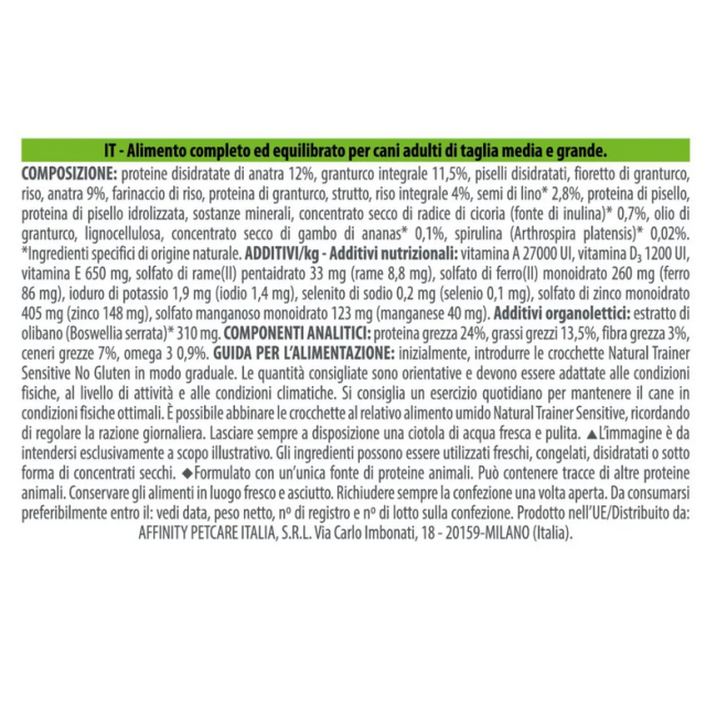 Cane - Natural Trainer Sensitive...