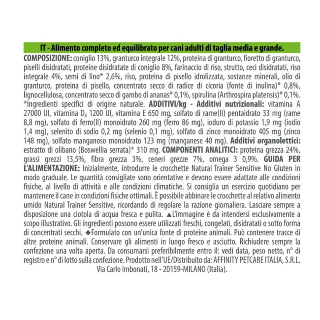 Cane - Natural Trainer Sensitive...