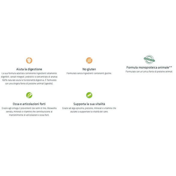 Cane - Natural Trainer Sensitive Adult Medium Maxi 12Kg Agnello No Gluten