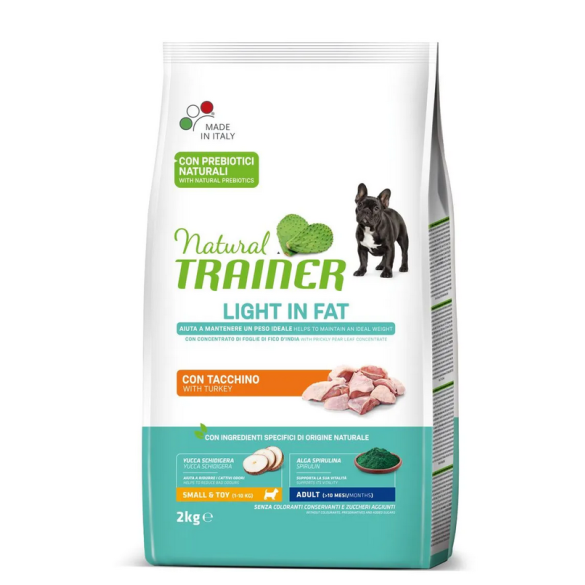 Cane - Natural Trainer Weight Care Adult Small&Toy 2Kg Tacchino