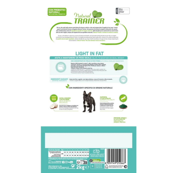 Cane - Natural Trainer Weight Care Adult Small&Toy 2Kg Tacchino