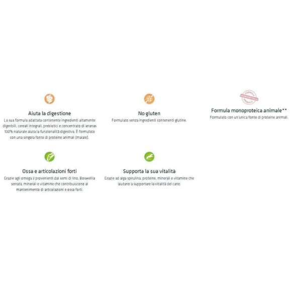 Cane - Natural Trainer Sensitive Adult Medium Maxi 3Kg Maiale No Gluten