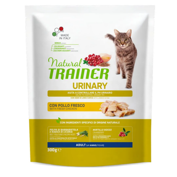 Gatto - Natural Trainer 300gr Urinary Pollo