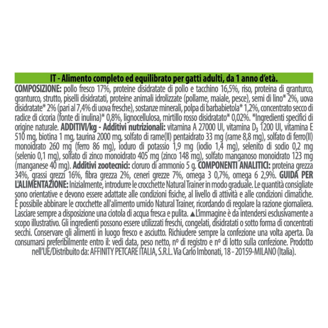 Gatto - Natural Trainer 300gr Urinary...