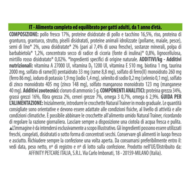 Gatto - Natural Trainer 1,5Kg Urinary...