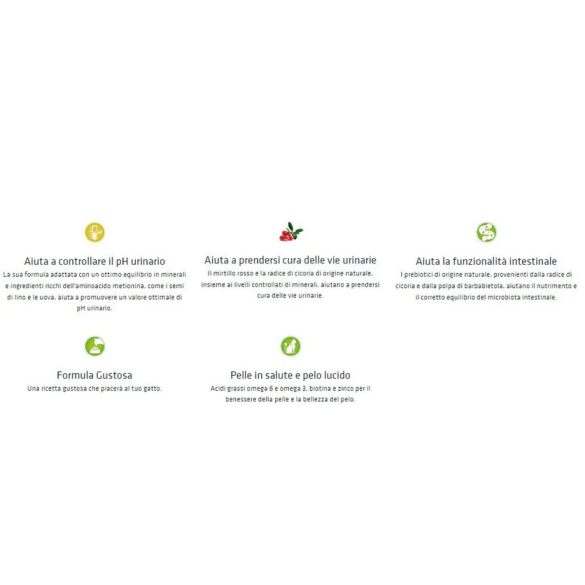 Gatto - Natural Trainer 1,5Kg Urinary Pollo