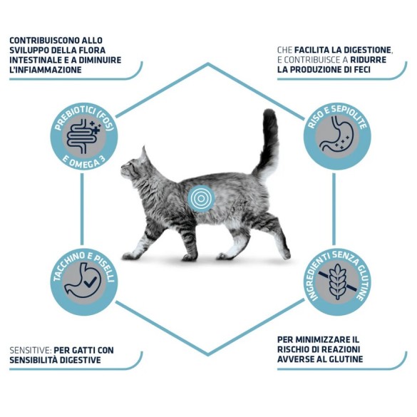 Gatto - Advance 1,5kg Gastroenteric Sensitive