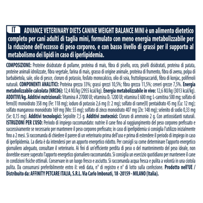 Cane - Advance 1,5kg Weight Balance Mini