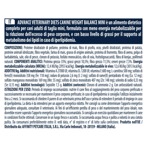 Cane - Advance 1,5kg Weight Balance Mini