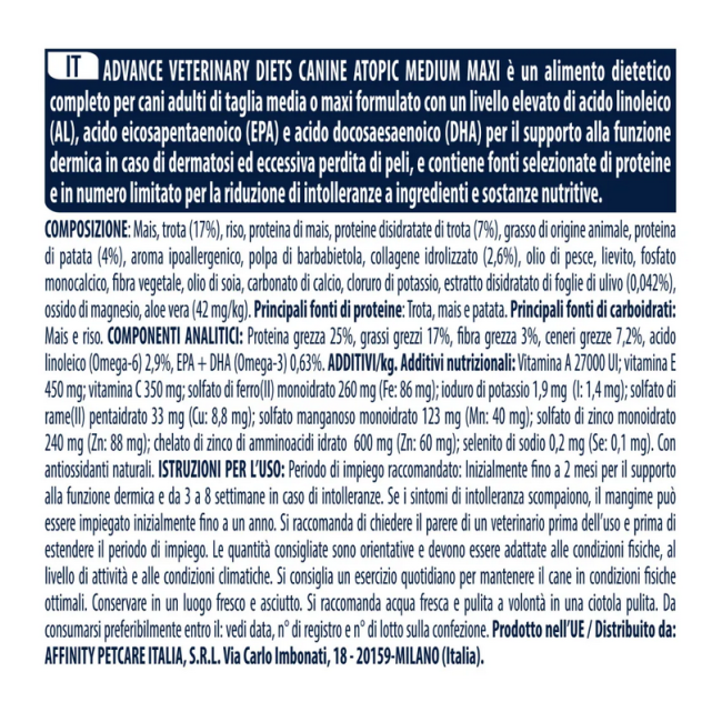 Cane - Advance 3kg Atopic Medium Maxi...