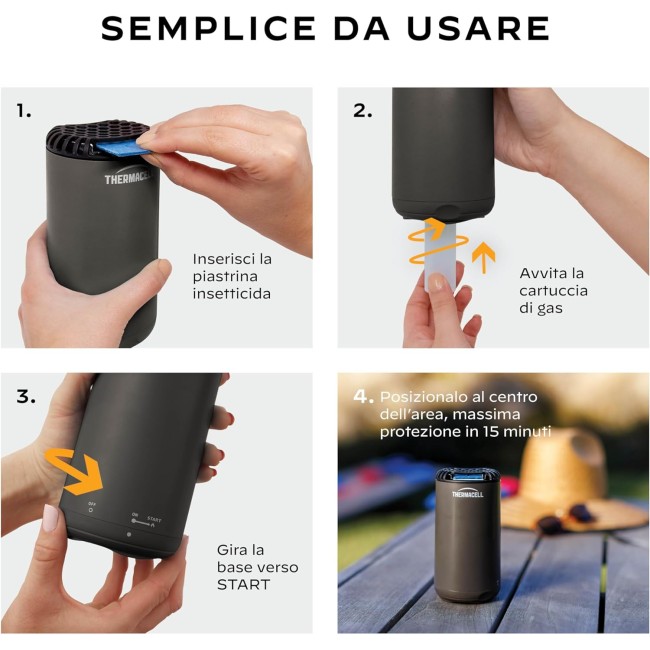 THERMACELL - Ricarica 48 ore (4...
