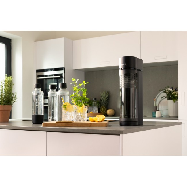 Gasatore Sodapop Logaan con 3 bottiglie