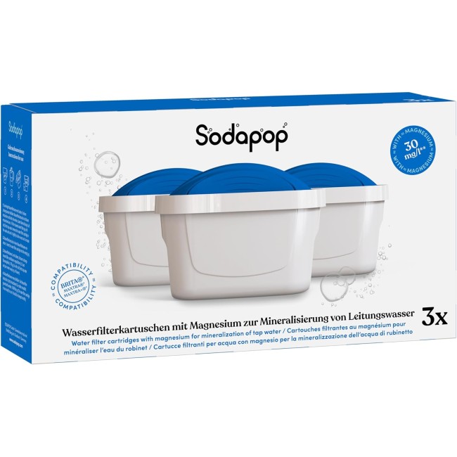 Cartucce Filtranti Mineral Sodapop 3 pz