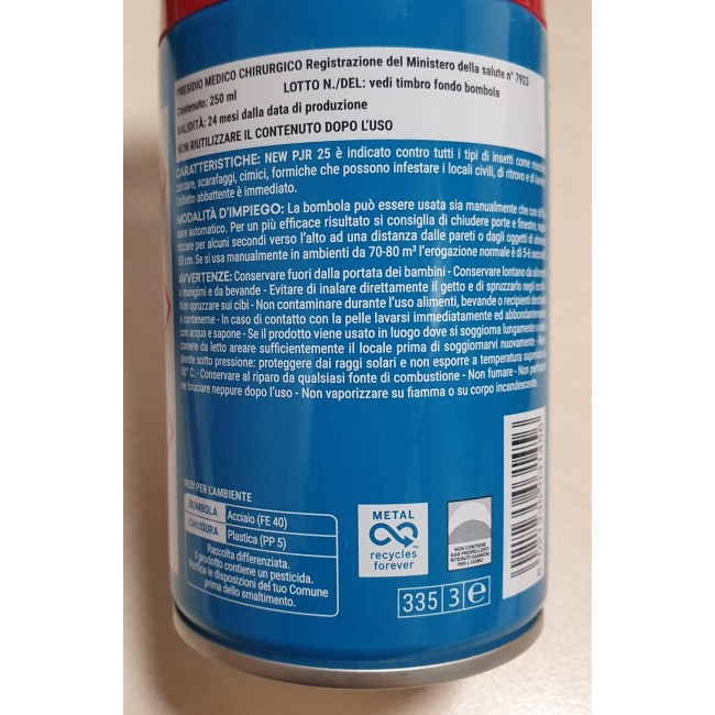 Insetticida New PJR 25 250 ml per...