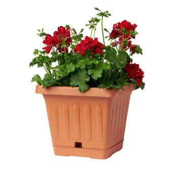Sottovaso Per Vaso Da Fiori Mediterraneo Con Ruote In Polipropilene H 6 X L 38 X P 100 Cm 36160845