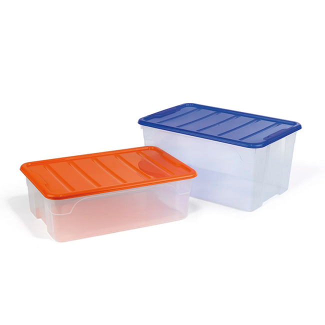 Contenitore Hello Box Basso Plastime