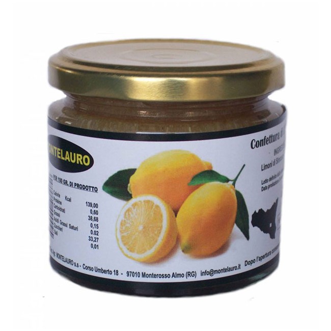 Marmellata 220gr di Limoni Siracusani...