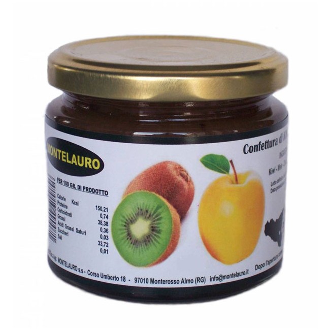 Confettura 220gr di Kiwi e Mele...