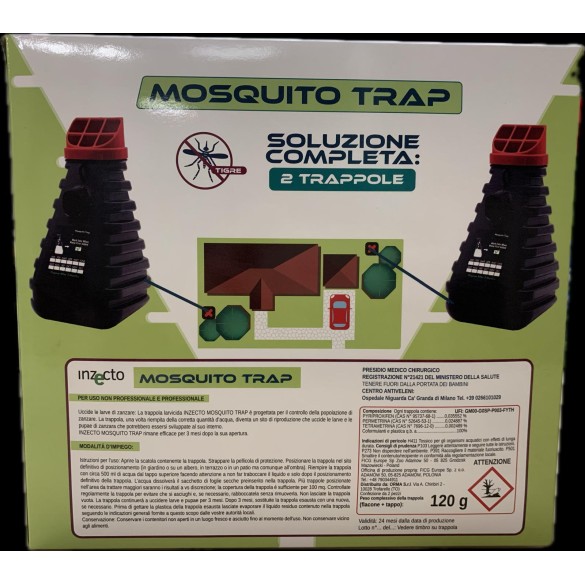 Antizanzara Inzecto 2 Trappole ORMA