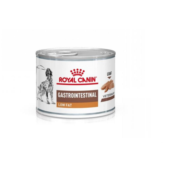 Umido Cane Lattina 200gr Gastrointestinal Low Fat Royal Canin