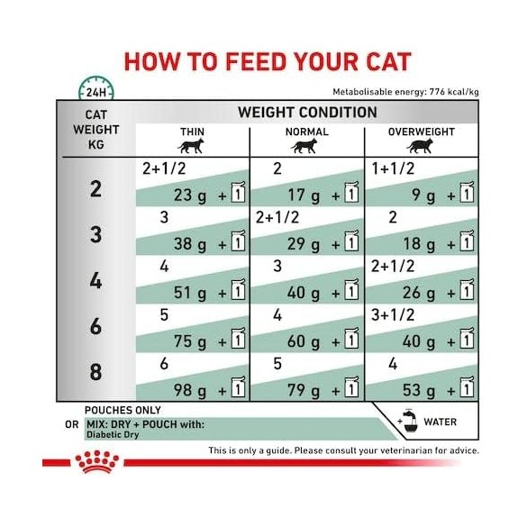 Umido Gatto Busta 85 gr Diabetic Royal Canin
