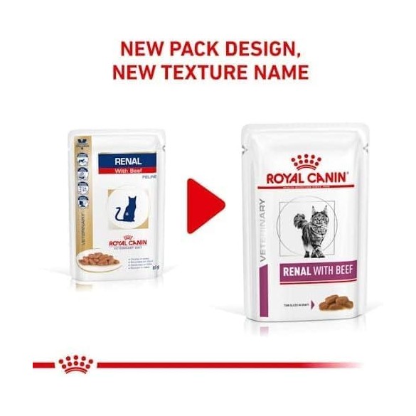 Umido Gatto Busta 85 gr Renal Manzo Royal Canin