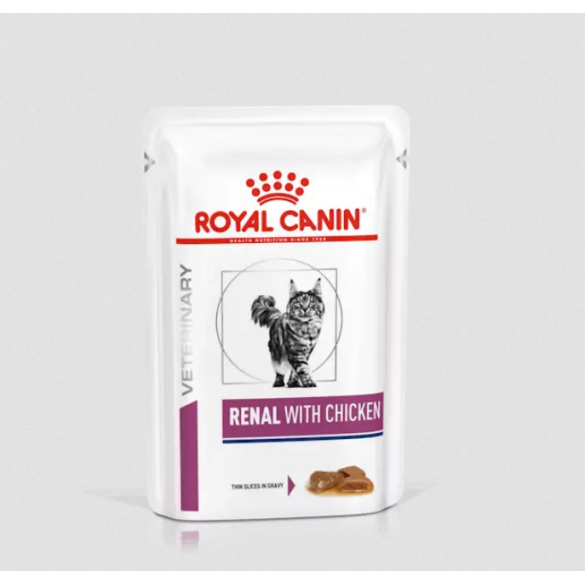 Umido Gatto Busta 85 gr Renal Pollo Royal Canin