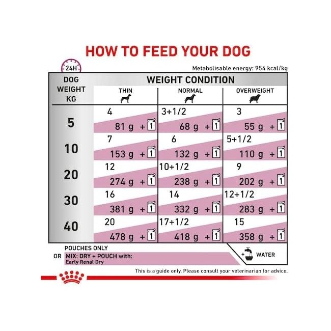 Umido Cane Busta 100 gr Early Renal...