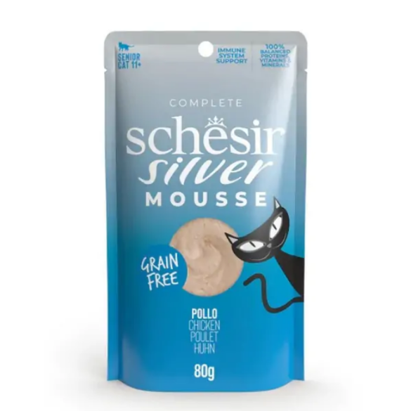 Umido Gatto - Schesir Busta 80 gr Mousse di Pollo