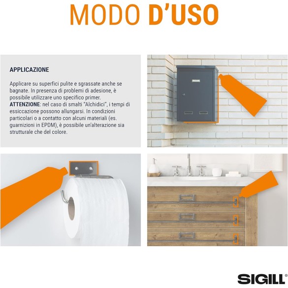 Ultra Grip Montaggio Rapido Cartuccia da 290ml SIGILL