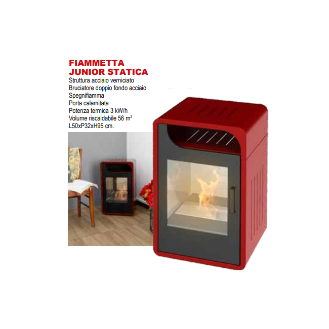 Stufa a Bioetanolo Fiammetta Junior...