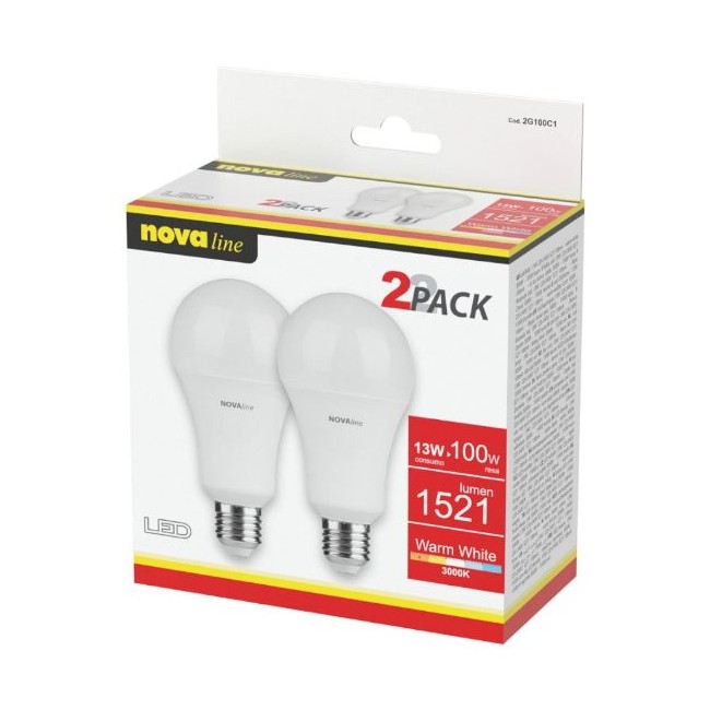 Lampadine led e27 13w goccia luce...