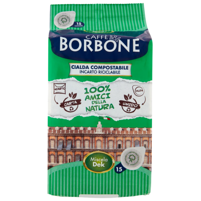 Caffè Borbone Miscela Dek 15 pz Borbone