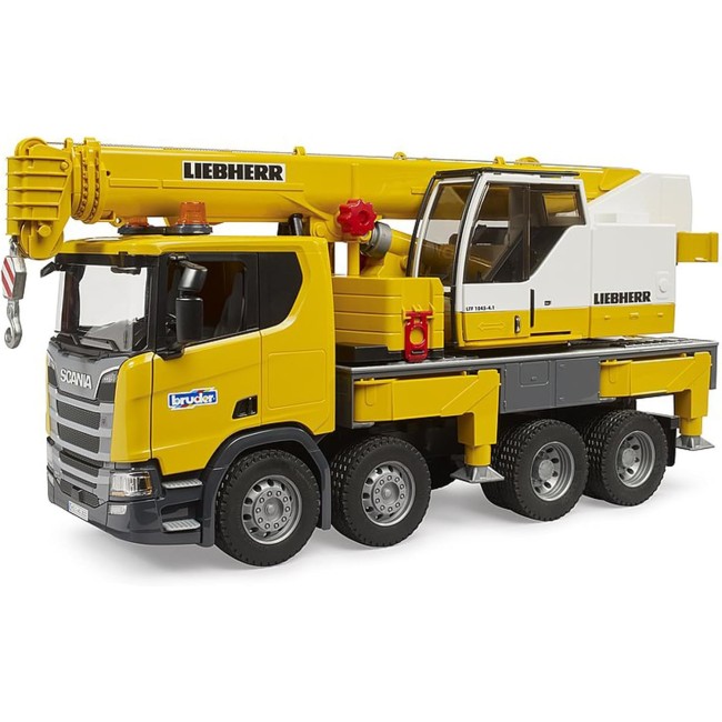 Camion Scania + Gru Liebherr BRUDER
